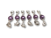 Zodiac Z1 - Ref #005 Set of 6 stitch markers - Bonita Patterns